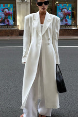Waist Belted Blazer Coat