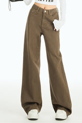 High Waist Loose Wide Leg Jean