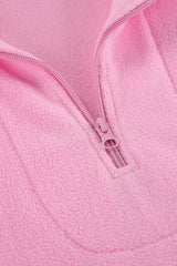 Sherpa Collared Pullover Hoodie