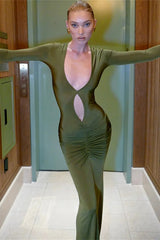 Nibber Elegant High Street Maxi Dress