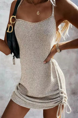 Knitted Bodycon Mini Dress