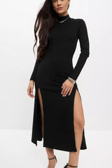 Knit Slim Fit Maxi Dress