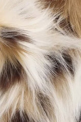 Leopard Faux Fur Design Coat