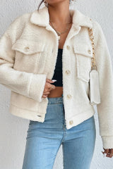 Off-White Short Sherpa Jacket