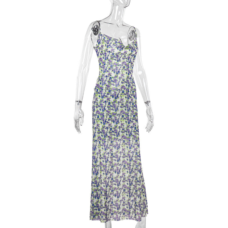 Sander Midi Dress - Blue