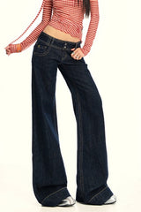 High Waist Slim Flare Jean