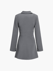 First Choice Blazer Trendy Long Sleeve Short Dress Coats-L