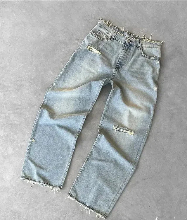 Grunge Casual Halloween Retro Y2K Pants