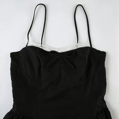 Bow Bubble Mini Dress