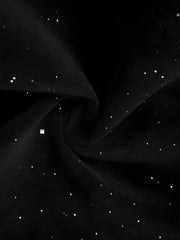 Glitter Asymmetric Mini Dress