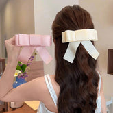Korean Style Hot Girl Solid Color Large Duckbill Christmas Hair Accessory