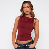 Vermilion Top - Maroon