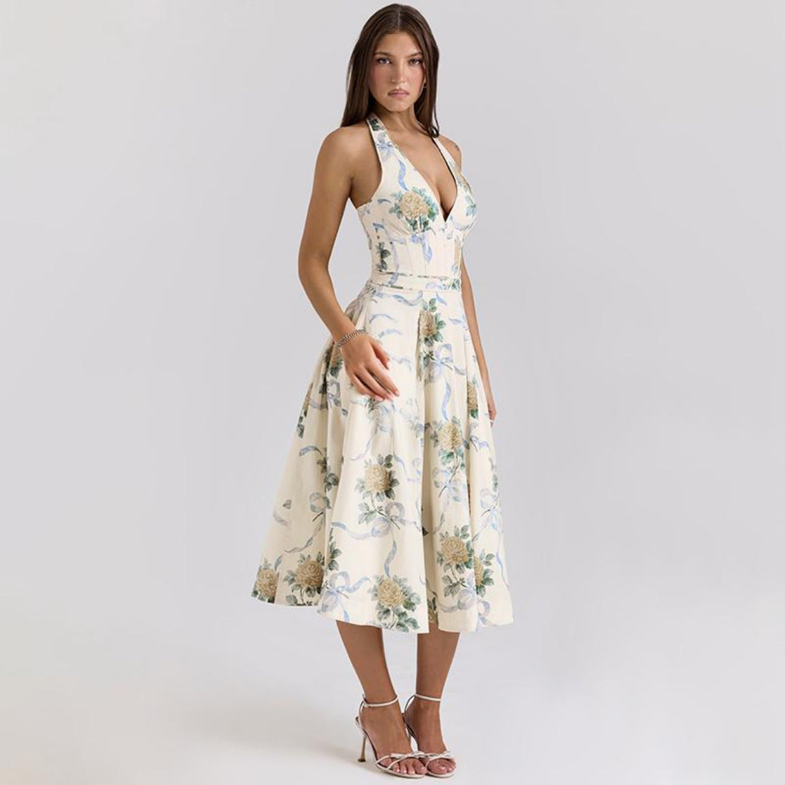 Jerome Midi Dress - Yellow