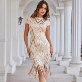 Tassel Sequ Dress Popular Dress