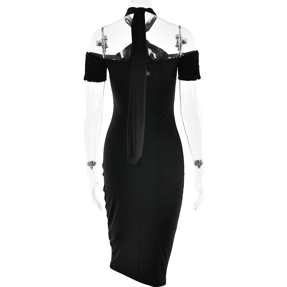 Mella Midi Dress - Black