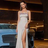 GracefulDress Sequin Stitching Spaghetti Straps Sleeveless Party Cocktail Dress