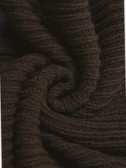 Ruched Knitted Mini Dress