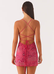 VIETTA SEQUIN MINI DRESS