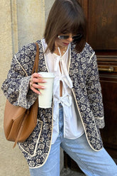 Reversible Printed Padded Coat