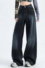 Relaxed Fit Floor Length Jean