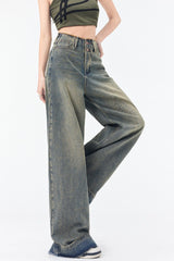 Vintage Ochre Straight Jean