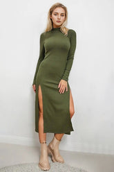 Knit Slim Fit Maxi Dress