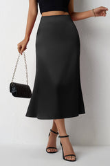 Mermaid Tail Satin Christmas Skirt