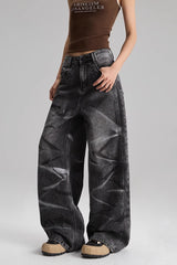 Loose Fit Straight Denim Jean