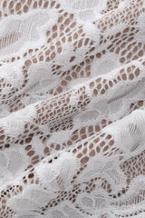 Sexy Hollow Out Lace Bodycon Maxi Dress