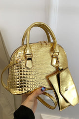 Minimalist PU Shell Small Crossbody Bag