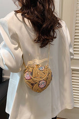 Sequin Vintage Evening Bag Chic Shoulder Handheld Party Bag