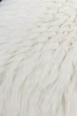Oversized Hooded Shaggy Faux Fur Coat