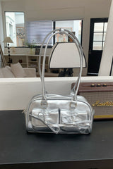 Bowknot Pillow Bowling Bag Chic Shoulder Underarm Tote Bag