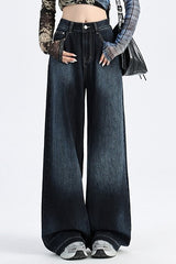 Relaxed Fit Floor Length Jean