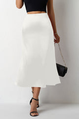 Mermaid Tail Satin Christmas Skirt