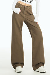 High Waist Loose Wide Leg Jean