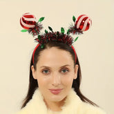 Christmas Ball Antler Bell Star Tree Festive Hair Accessory
