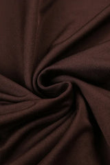 Metal Ring Halter Mini Dress