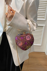 Sequin Vintage Evening Bag Chic Shoulder Handheld Party Bag