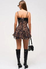 Leopard Cami Bodycon Mini Dress
