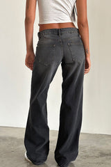 Classic Relaxed Fit Straight Leg Jeans