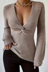 Slim Fit Pullover Knit Sweater