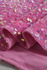 Velvet Sequin Bodycon Mini Christmas Skirt