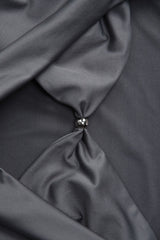 Twist Front Keyhole Long Sleeve Tee
