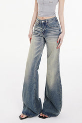 Low Rise Flared Vintage Jean