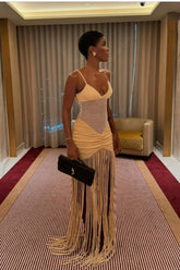 Hollow Out Mesh Wrap Midi Dress