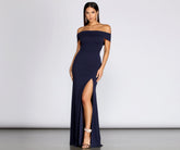 Layci Formal High Slit Dress Ins Street
