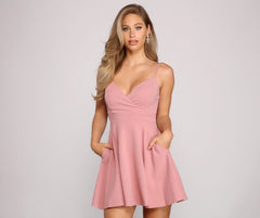 Simply Gorgeous Flowy Skater Dress Ins Street