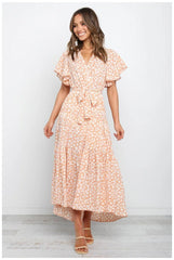 Floral Maxi Dress - Marigold