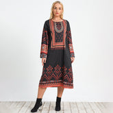 Clear The Air Cotton + Linen Embroidered Dress - FINAL SALE